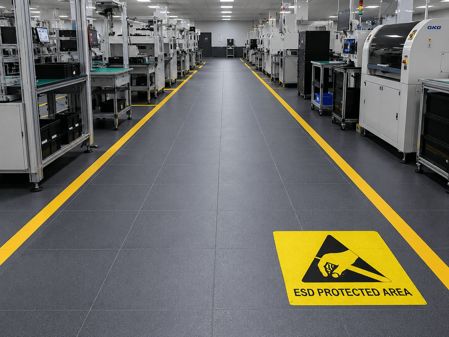ESD Flooring Installation