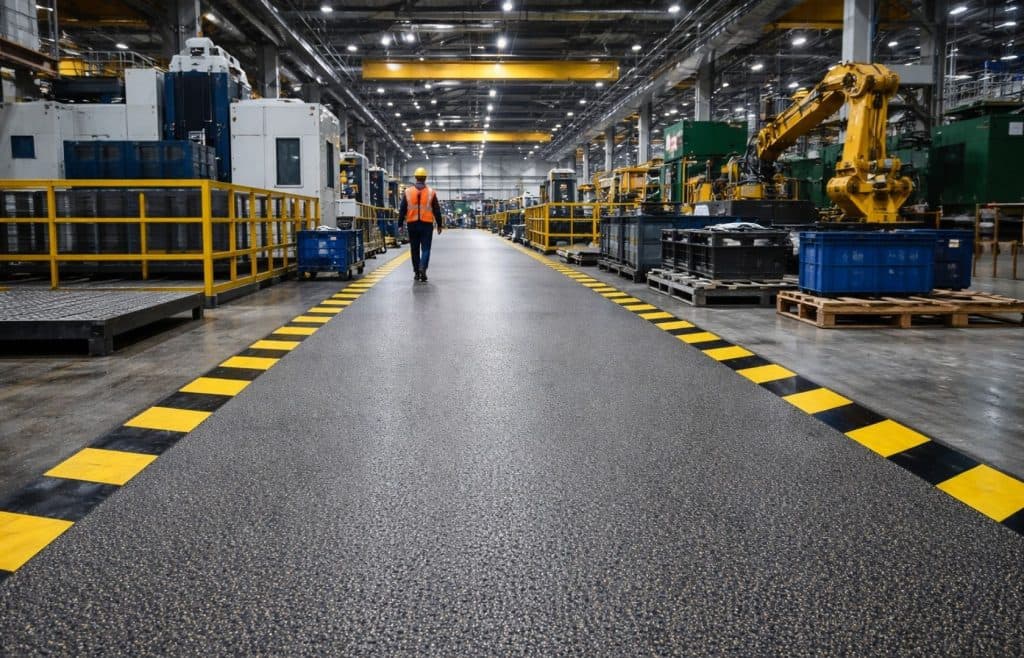 Certified ESD cleanroom flooring system for Compliance Documentation