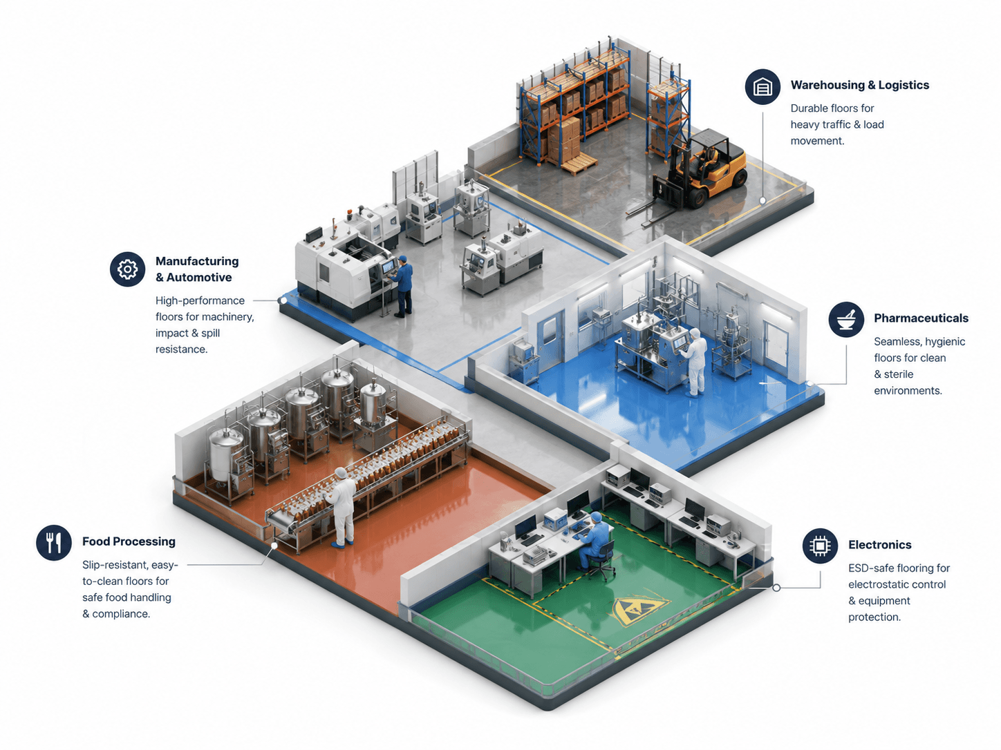 Industrial Flooring Applications