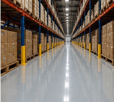 ESD anti-static flooring system - ESD Epoxy Broadcast System