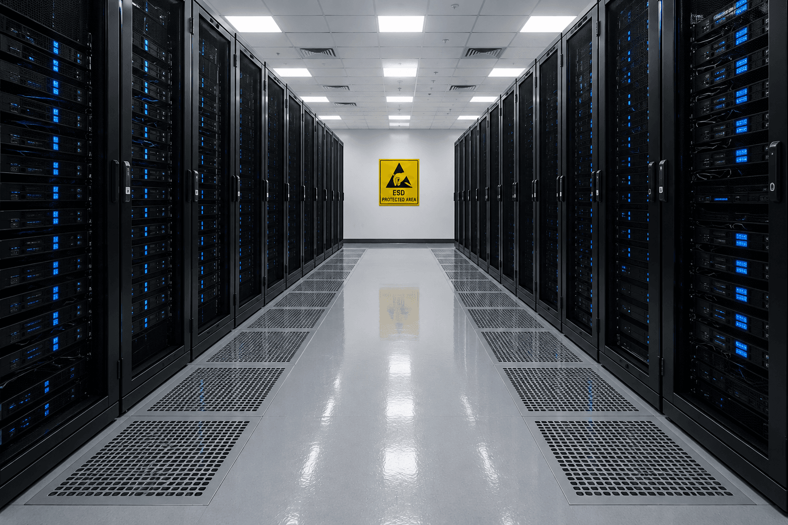 Certified ESD cleanroom flooring system for Recoating & Repairs